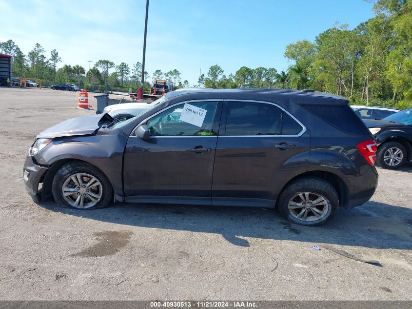 2016 Chevrolet Equinox Ls VIN: 2GNFLEEK8G6255884 Lot: 40930513