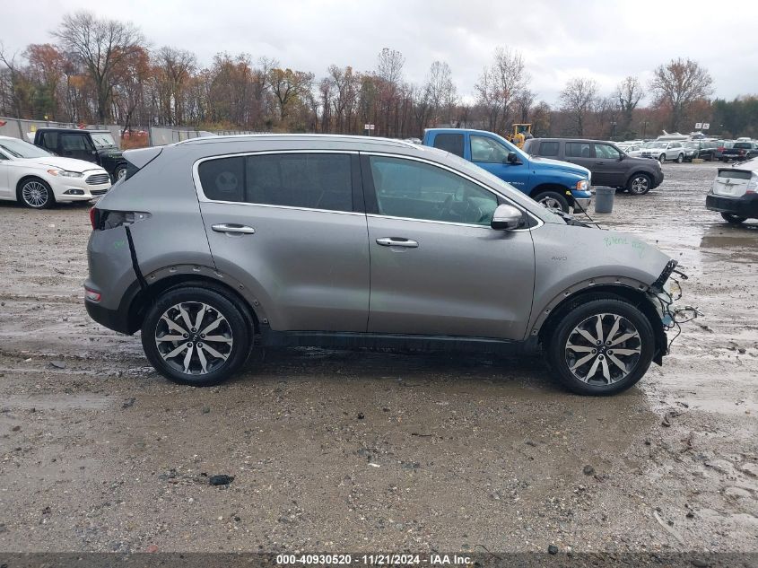 2018 Kia Sportage Ex VIN: KNDPNCAC5J7373926 Lot: 40930520