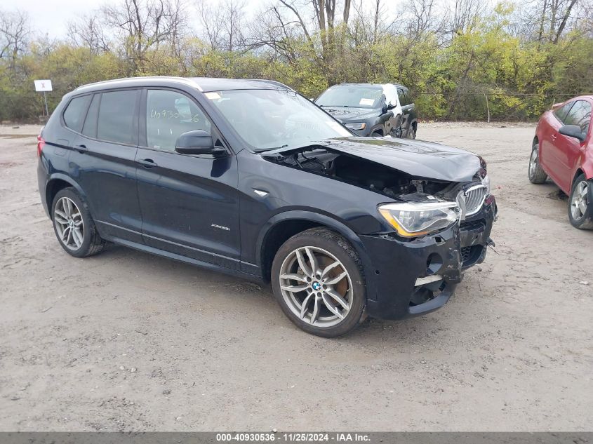 2017 BMW X3 XDRIVE28I - 5UXWX9C32H0W68487