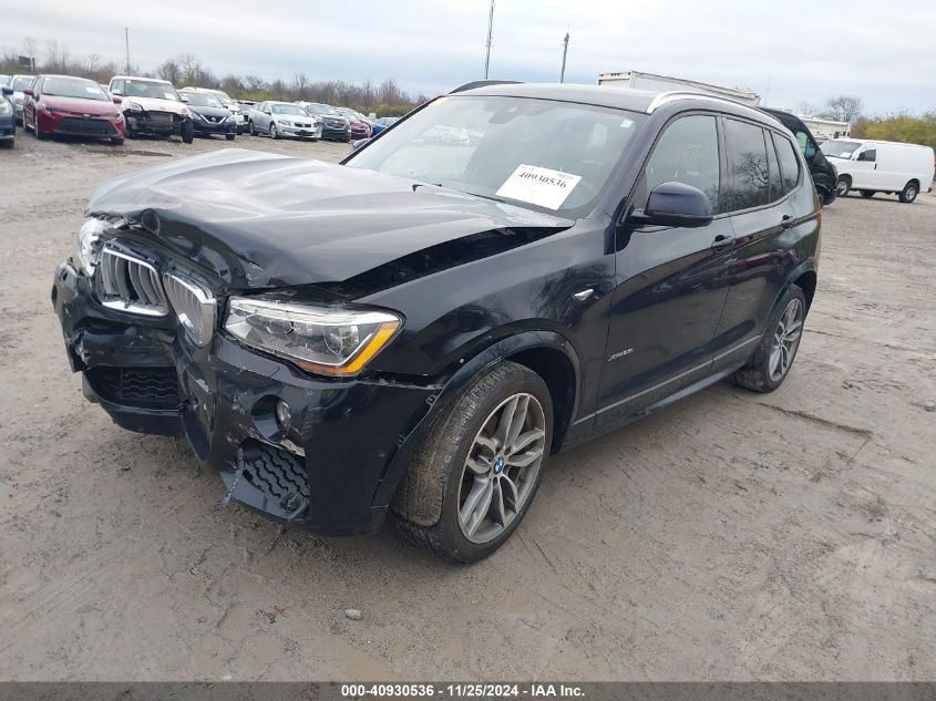 VIN 5UXWX9C32H0W68487 2017 BMW X3, Xdrive28I no.2