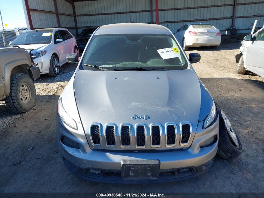 2015 Jeep Cherokee Sport VIN: 1C4PJMAB7FW520091 Lot: 40930545