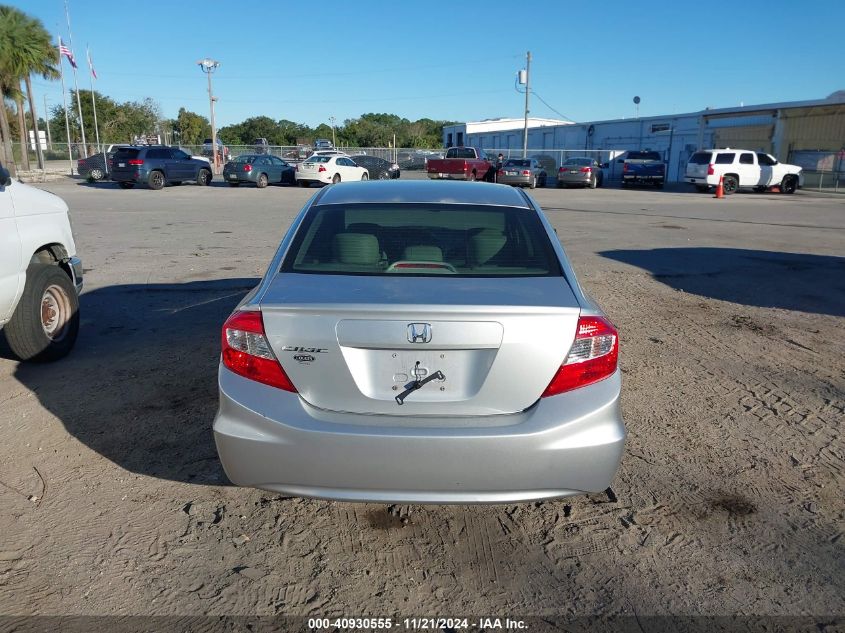 2012 Honda Civic Lx VIN: 2HGFB2F57CH558920 Lot: 40930555