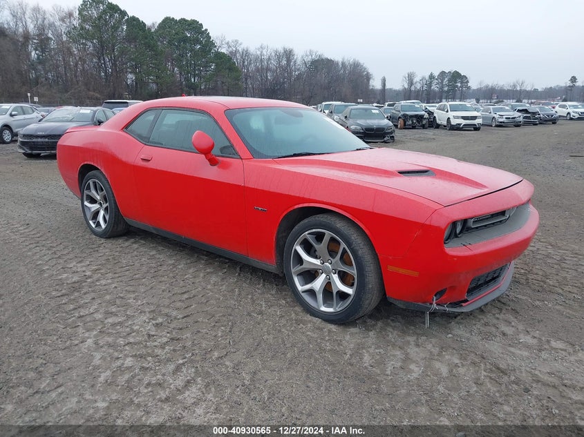Vin: 2c3cdzbt6fh823067, lot: 41420287, dodge challenger r/t plus 2015 img_1