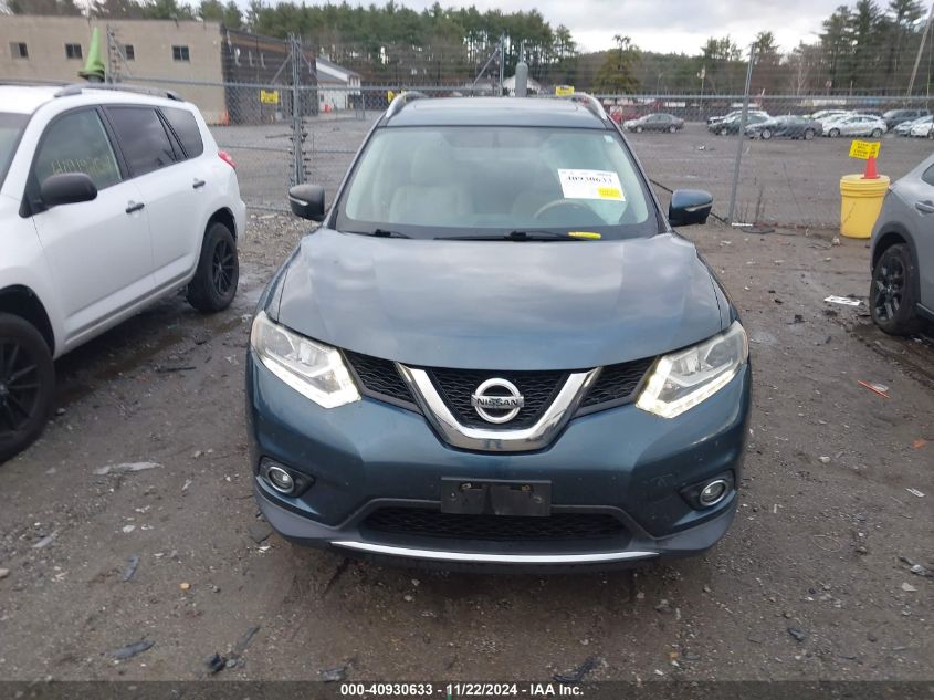 2014 Nissan Rogue Sl VIN: 5N1AT2MV6EC793884 Lot: 40930633