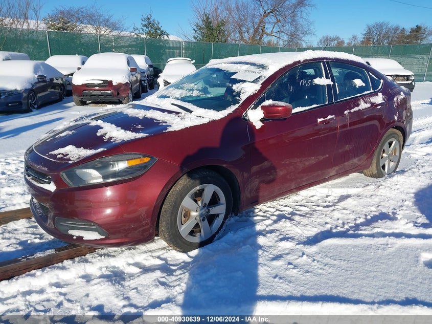 Vin: 1c3cdfbb1fd336281, lot: 41420361, dodge dart sxt 20152