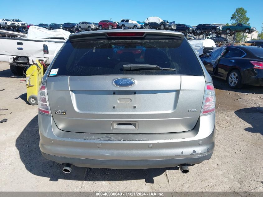 2008 Ford Edge Sel VIN: 2FMDK38C48BA71476 Lot: 40930649