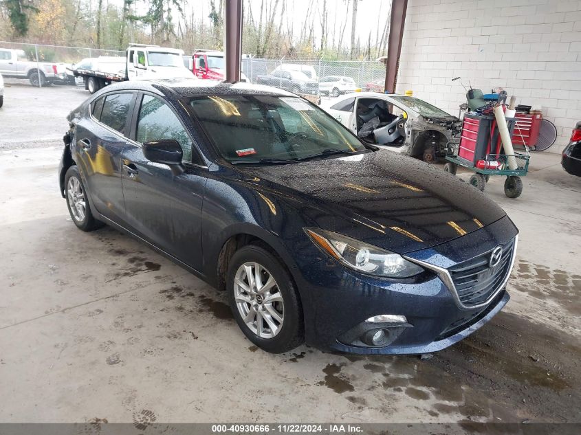 2015 Mazda Mazda3 I Touring VIN: JM1BM1V71F1256398 Lot: 40930666