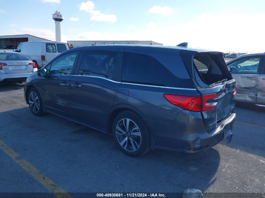 2021 Honda Odyssey Touring VIN: 5FNRL6H80MB032501 Lot: 40930681