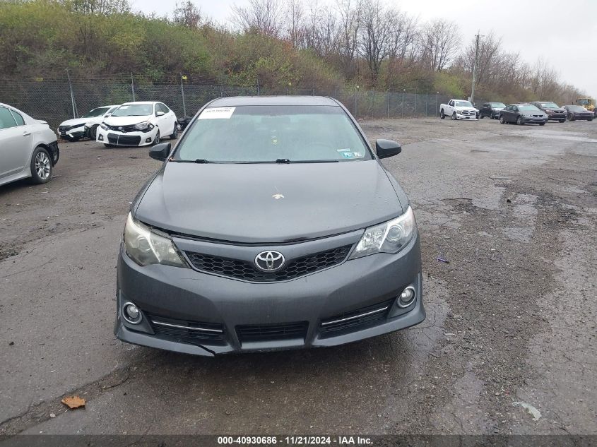 2012 Toyota Camry Se VIN: 4T1BF1FK2CU184968 Lot: 40930686