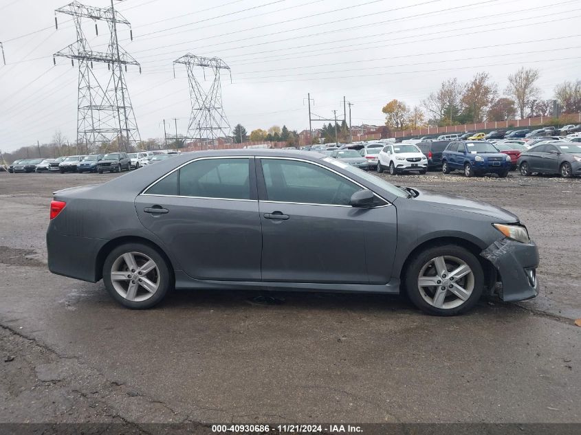 2012 Toyota Camry Se VIN: 4T1BF1FK2CU184968 Lot: 40930686