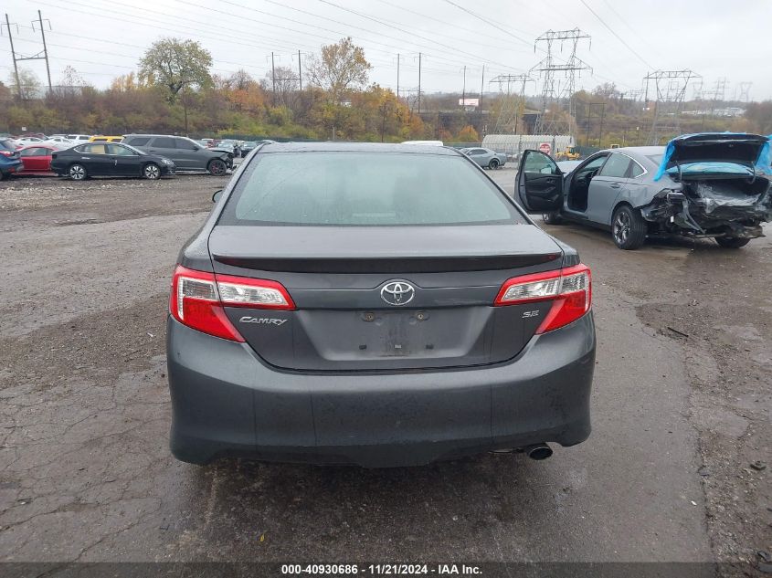 2012 Toyota Camry Se VIN: 4T1BF1FK2CU184968 Lot: 40930686