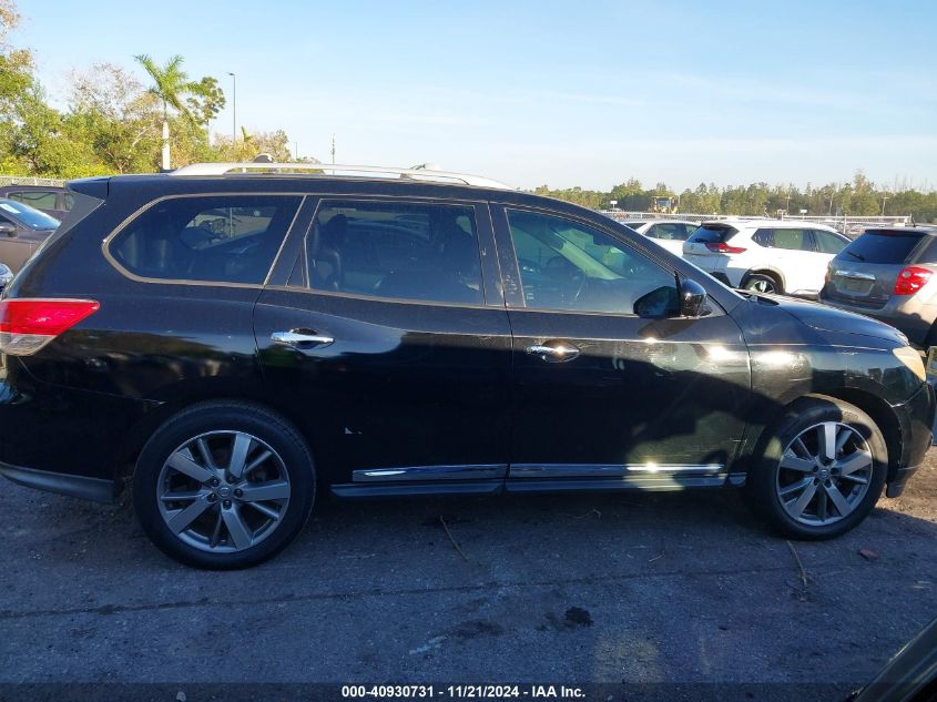 2014 Nissan Pathfinder Platinum VIN: 5N1AR2MN3EC640328 Lot: 40930731