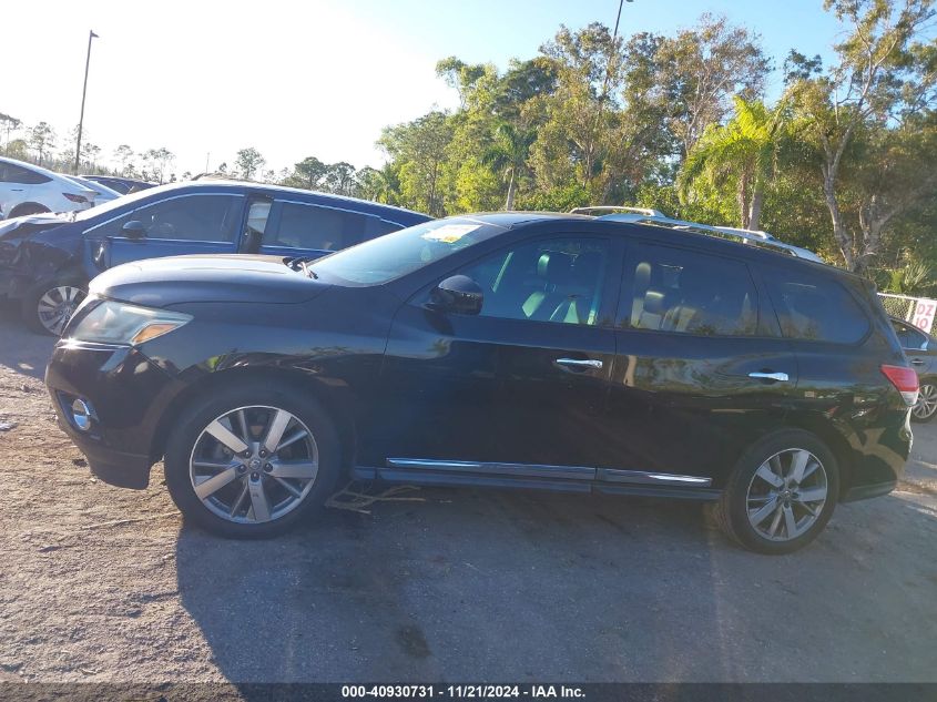 2014 Nissan Pathfinder Platinum VIN: 5N1AR2MN3EC640328 Lot: 40930731