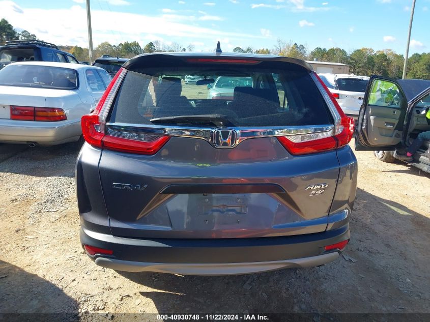 2018 Honda Cr-V Lx VIN: 2HKRW6H34JH222195 Lot: 40930748