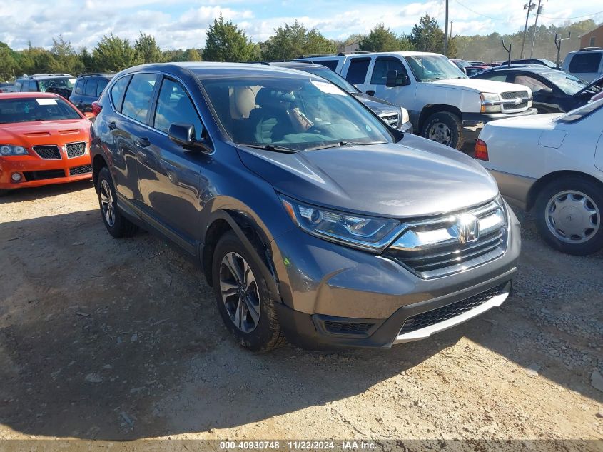 VIN 2HKRW6H34JH222195 2018 Honda CR-V, LX no.1