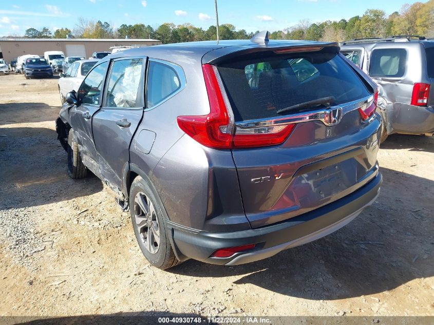 2018 Honda Cr-V Lx VIN: 2HKRW6H34JH222195 Lot: 40930748