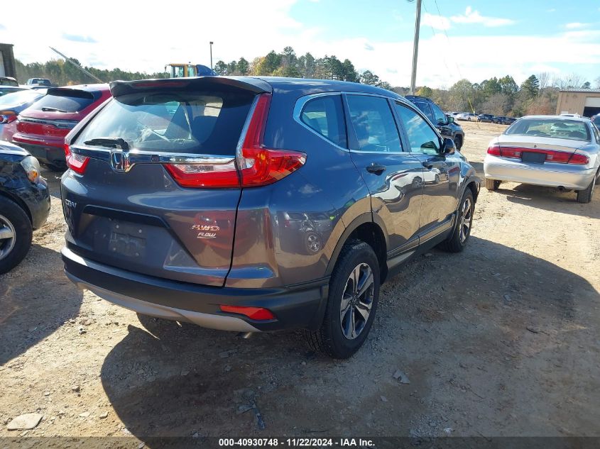 VIN 2HKRW6H34JH222195 2018 Honda CR-V, LX no.4