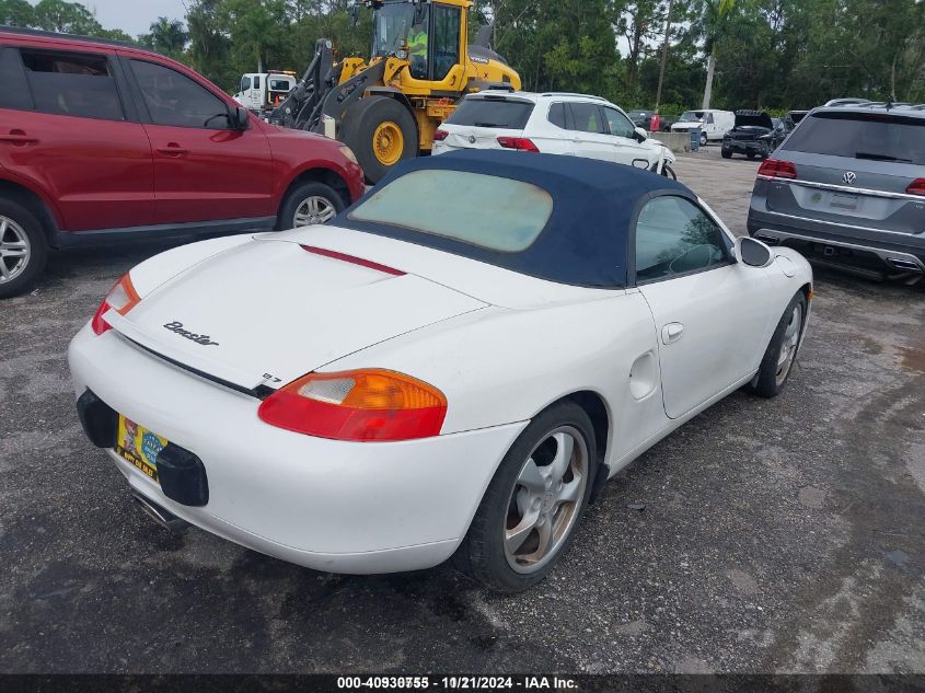 2002 Porsche Boxster VIN: WP0CA298X2U625824 Lot: 40930755