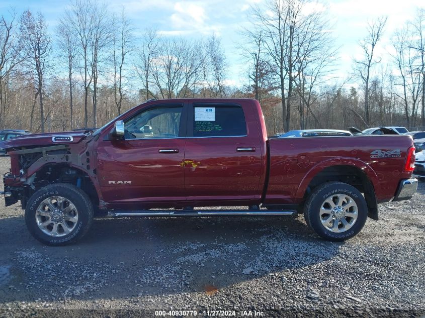 2022 Ram 2500 Laramie 4X4 6'4 Box VIN: 3C6UR5FJ9NG117929 Lot: 40930779