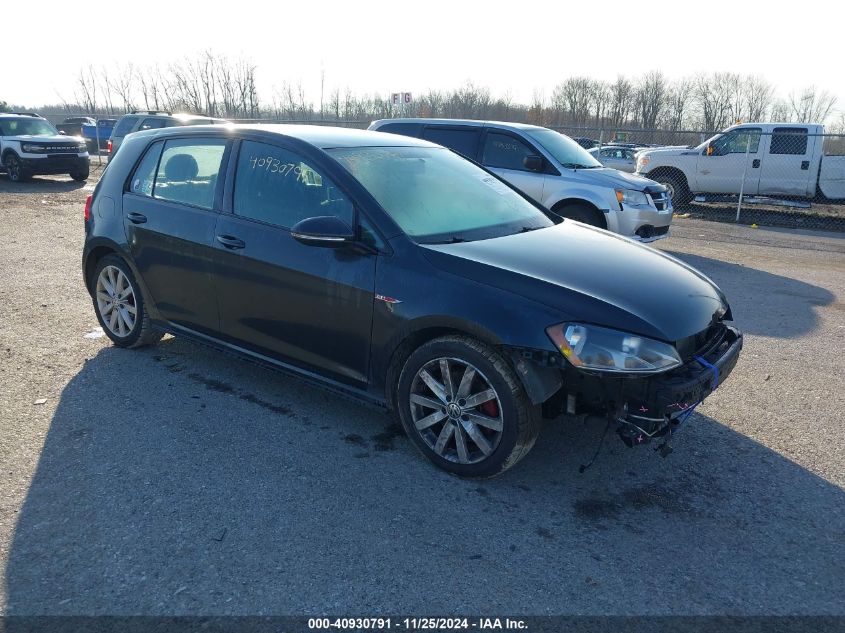 VIN 3VW5T7AU3HM029537 2017 Volkswagen Golf Gti, Aut... no.1