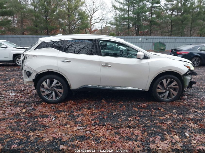 2019 Nissan Murano Sl VIN: 5N1AZ2MS0KN157675 Lot: 40930792