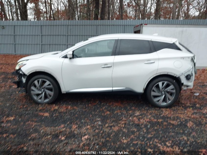 2019 Nissan Murano Sl VIN: 5N1AZ2MS0KN157675 Lot: 40930792