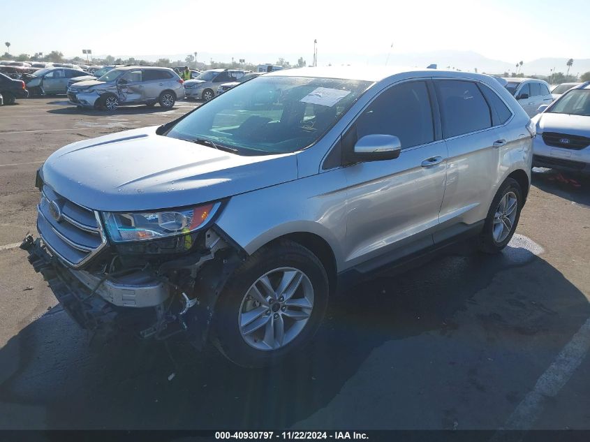 2018 Ford Edge Sel VIN: 2FMPK3J98JBC60875 Lot: 40930797