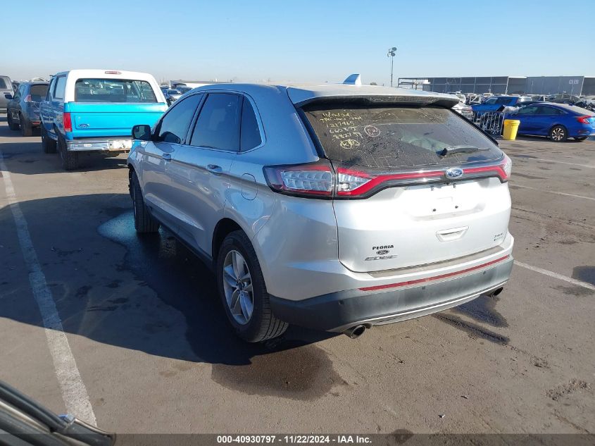 2018 Ford Edge Sel VIN: 2FMPK3J98JBC60875 Lot: 40930797