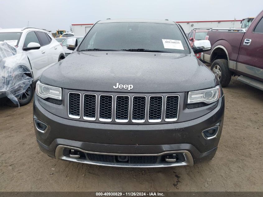 2014 Jeep Grand Cherokee Overland VIN: 1C4RJFCT4EC492759 Lot: 40930829