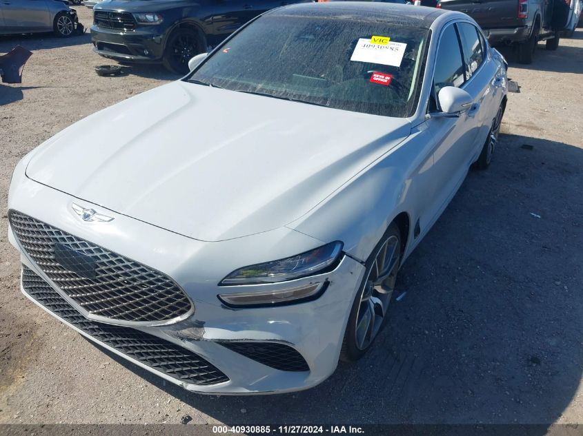 VIN KMTG34TA7NU096194 2022 Genesis G70, 2.0T Rwd no.18