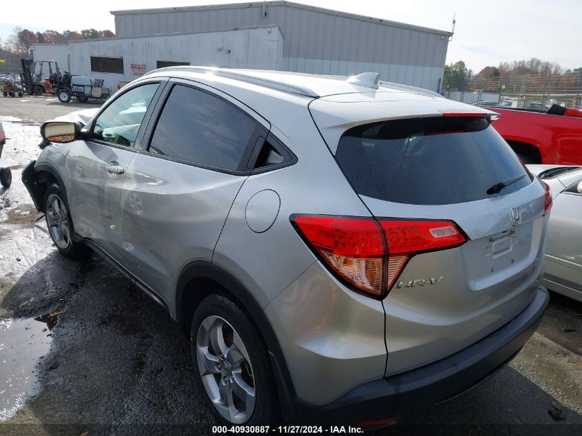 VIN 3CZRU5H71GM755833 2016 Honda HR-V, Ex-L no.3