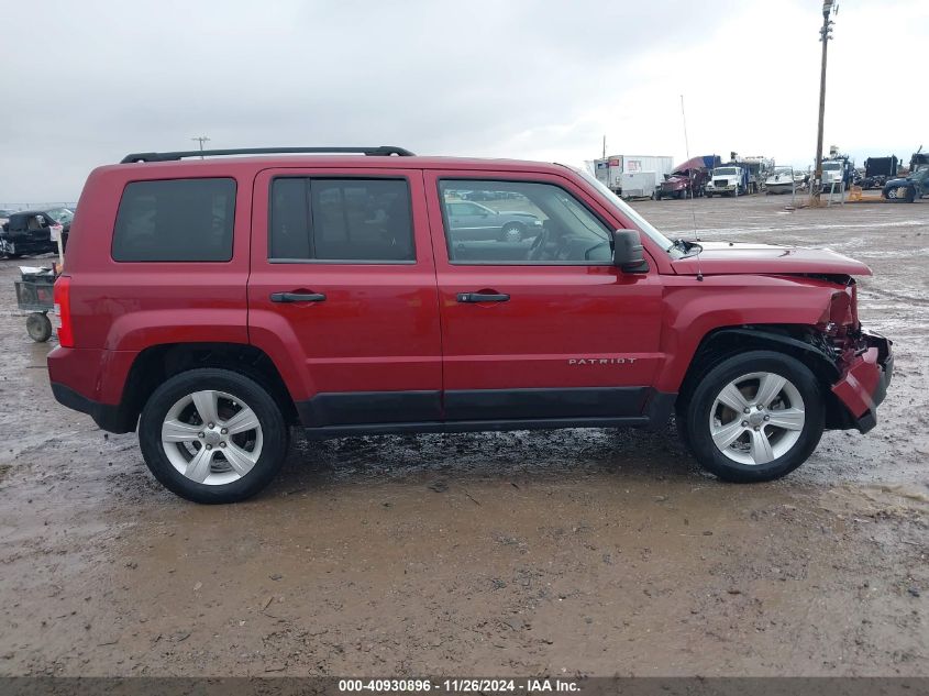 VIN 1C4NJRBB5ED509488 2014 Jeep Patriot, Sport no.14