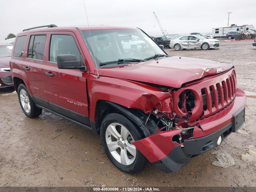 VIN 1C4NJRBB5ED509488 2014 Jeep Patriot, Sport no.1