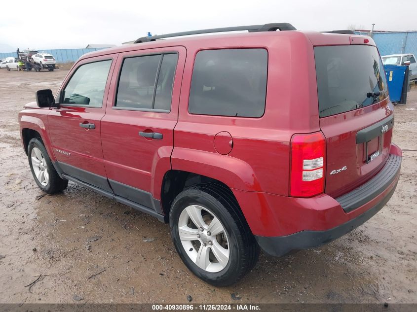 VIN 1C4NJRBB5ED509488 2014 Jeep Patriot, Sport no.3