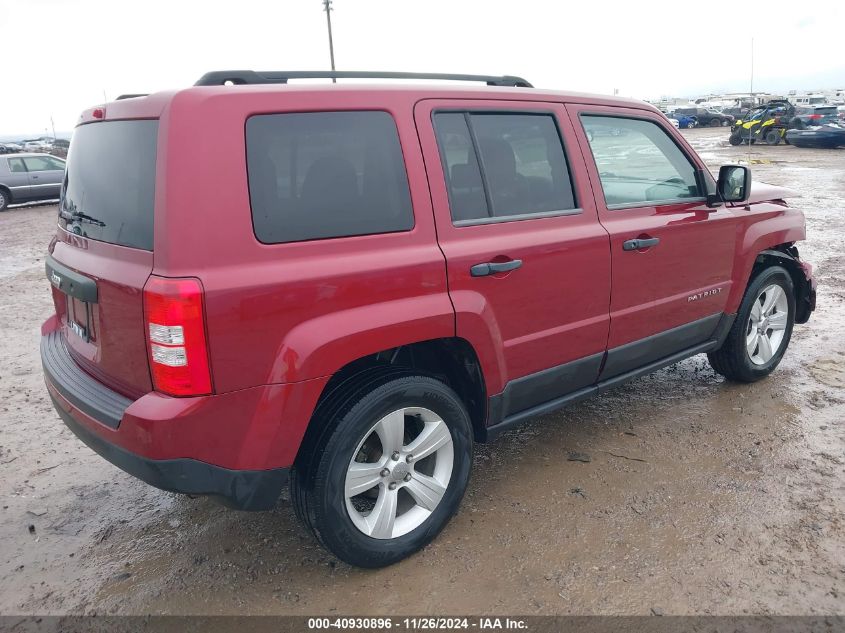 VIN 1C4NJRBB5ED509488 2014 Jeep Patriot, Sport no.4