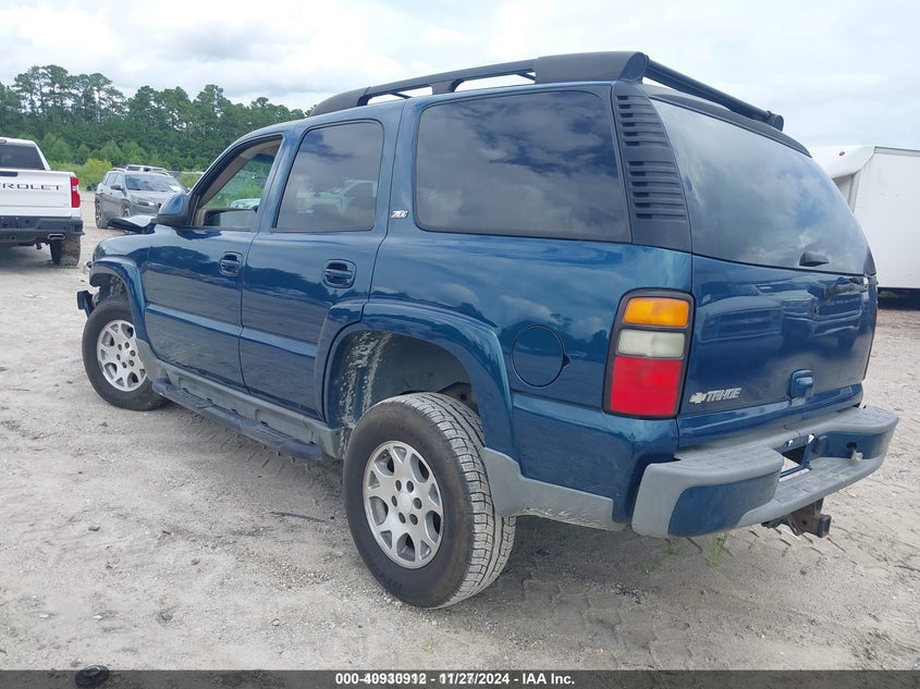 2006 CHEVROLET TAHOE VIN: 1GNEK13Z76R158380