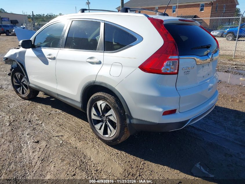 2016 HONDA CR-V TOURING - 5J6RM3H90GL010353