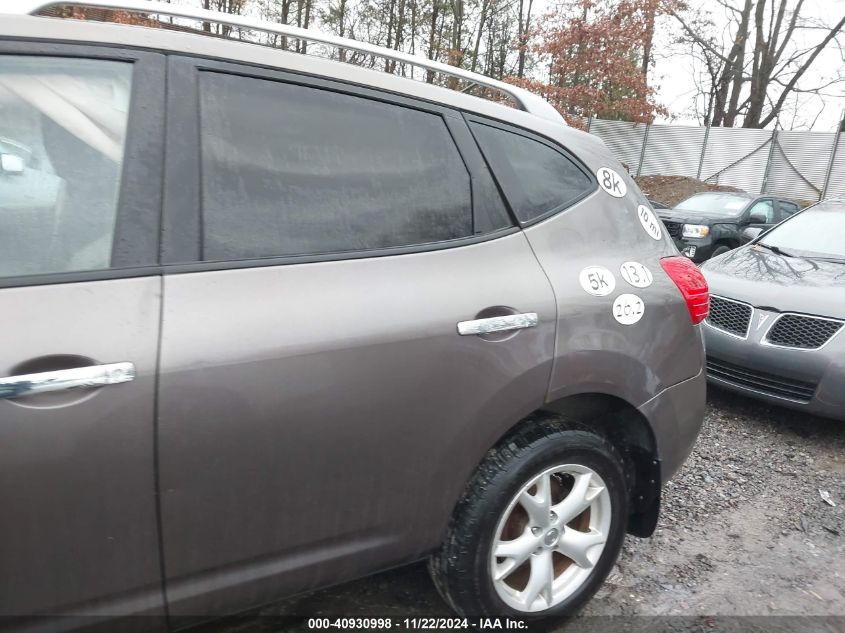 2010 Nissan Rogue Sl VIN: JN8AS5MV8AW601919 Lot: 40930998