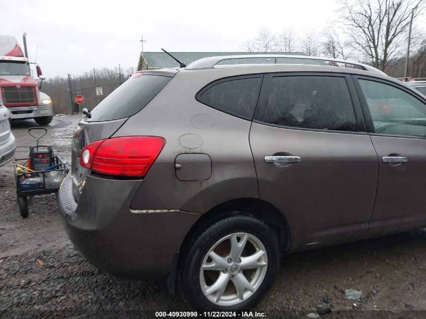 2010 Nissan Rogue Sl VIN: JN8AS5MV8AW601919 Lot: 40930998