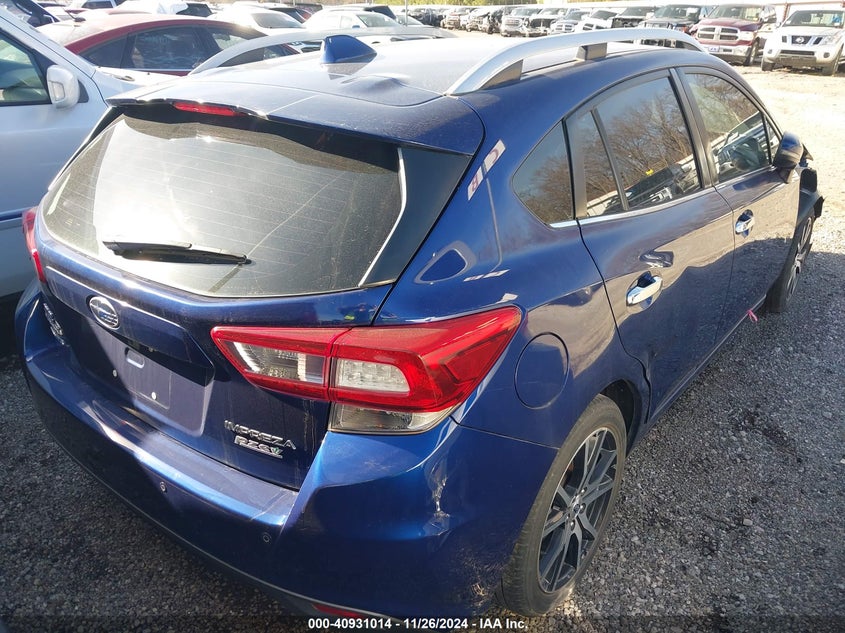2017 SUBARU IMPREZA VIN: 4S3GTAU61H3748390
