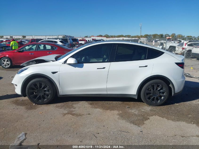 2020 Tesla Model Y Long Range Dual Motor All-Wheel Drive VIN: 5YJYGDEE4LF040498 Lot: 40931019