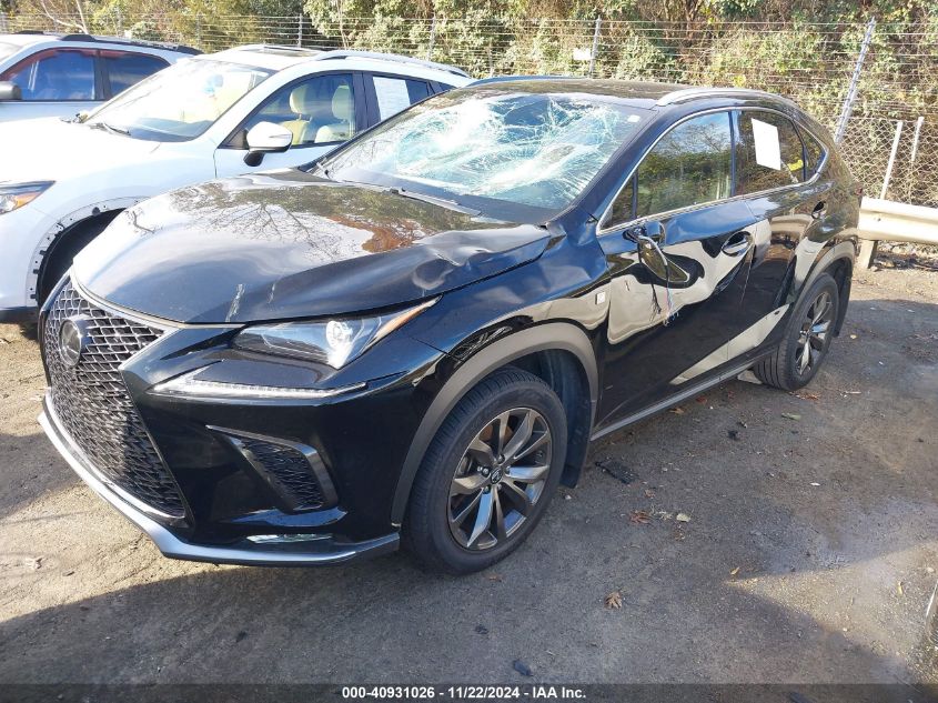 VIN JTJSARBZ3M2203039 2021 Lexus NX 300, F Sport no.2