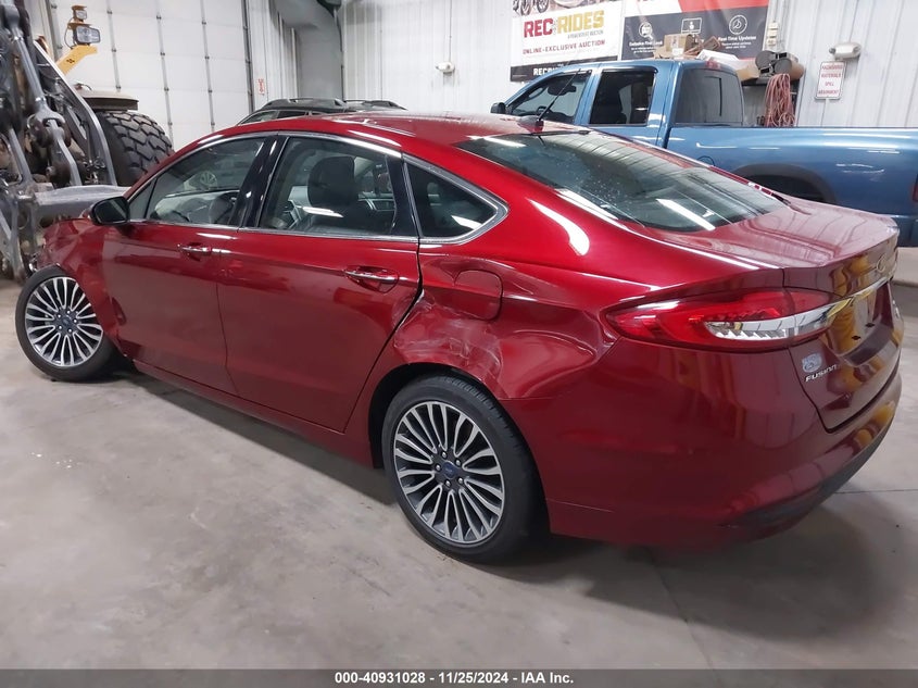 2018 FORD FUSION VIN: 3FA6P0HD5JR224790