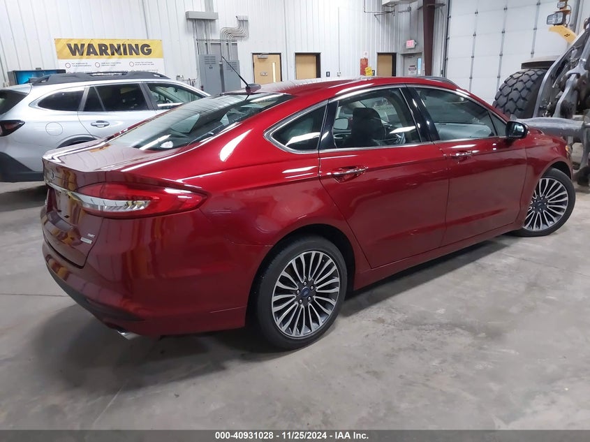 2018 FORD FUSION VIN: 3FA6P0HD5JR224790