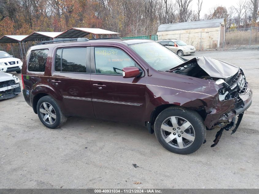 2015 Honda Pilot Touring VIN: 5FNYF4H94FB005711 Lot: 40931034