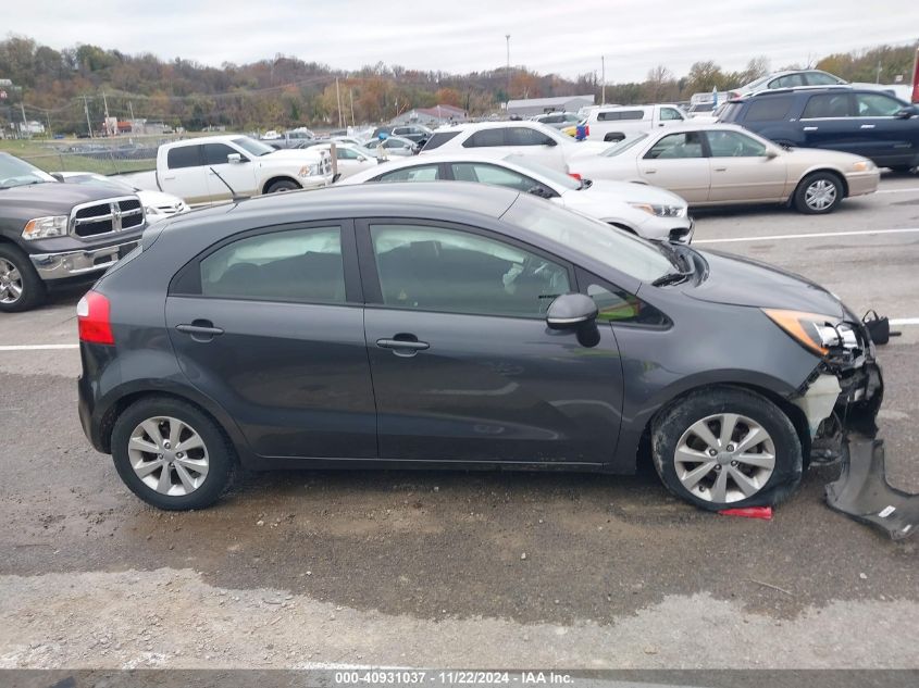 2013 Kia Rio Ex VIN: KNADN5A3XD6132773 Lot: 40931037