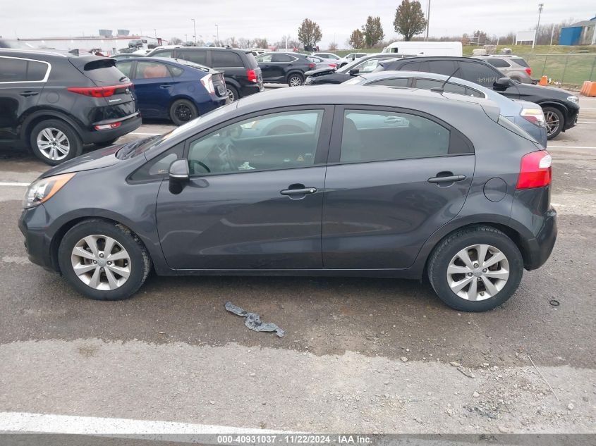 2013 Kia Rio Ex VIN: KNADN5A3XD6132773 Lot: 40931037