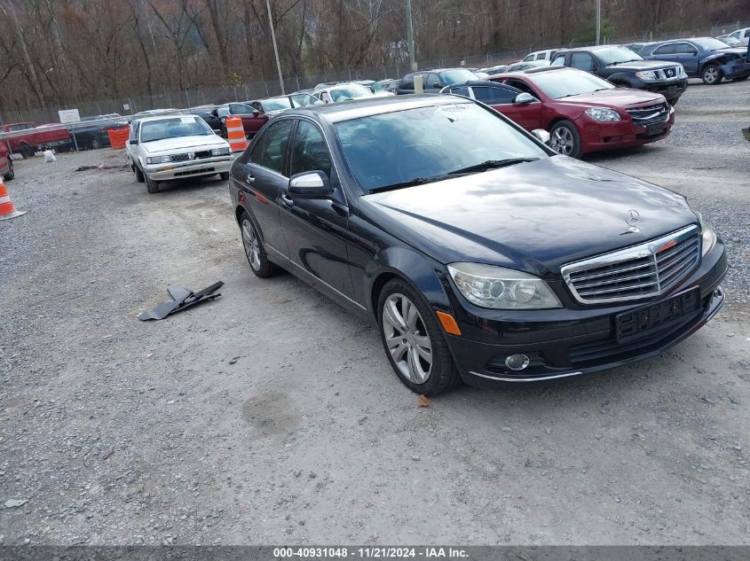 2009 Mercedes-Benz C 300 Luxury 4Matic/Sport 4Matic VIN: WDDGF81X19R072881 Lot: 40931048