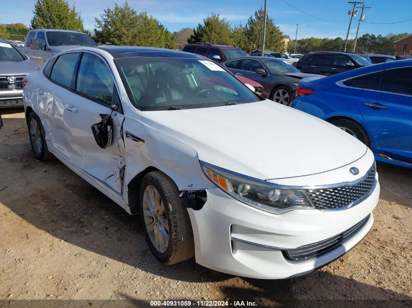 VIN 5XXGU4L37HG126883 2017 KIA OPTIMA no.1