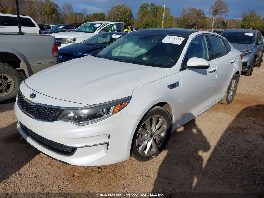 VIN 5XXGU4L37HG126883 2017 KIA OPTIMA no.2